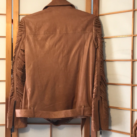 Haute Hippie Moto Slashed Sleeve Jacket - Picture 5 of 8